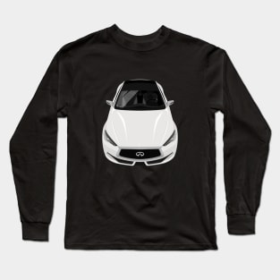 Q60 Concept White Long Sleeve T-Shirt